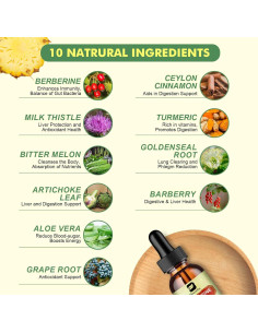 Suplemento de Berberina Líquido B BEWORTHS 59.15 ml - Canela de Ceilán 2