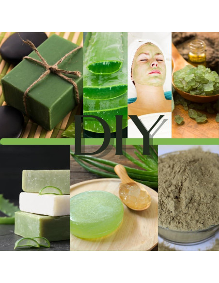 Polvo de Hoja de Aloe Vera 100% Natural mGanna 227g