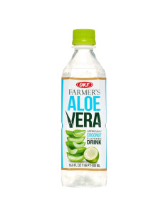 Bebida de Aloe Vera OKF Coco - Paquete de 10 Botellas 500ml