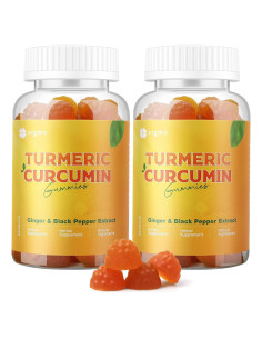 Gomitas de Cúrcuma y Jengibre ORGMO 60 Unidades Veganas