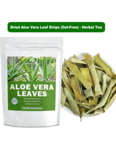Hojas de Aloe Vera Secas 100% Naturales - 70.9 g 2