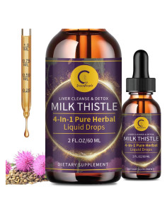 Extracto de Cardo Mariano GPGP 59.15 ml - Suplemento Hepático Natural