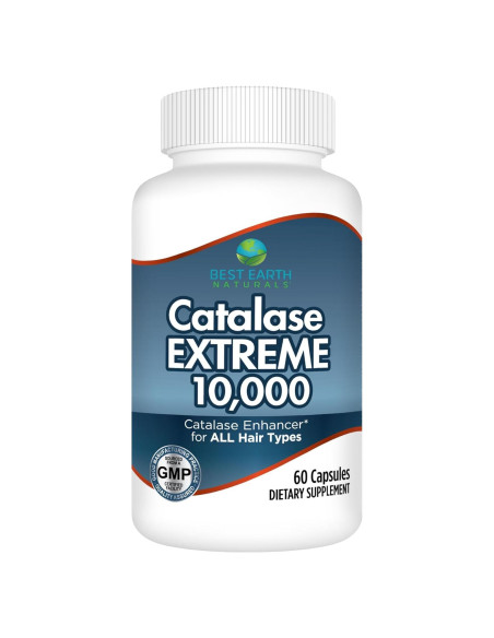 Suplemento Catalasa Extrema 10,000 Best Earth Naturals - 60 Cápsulas