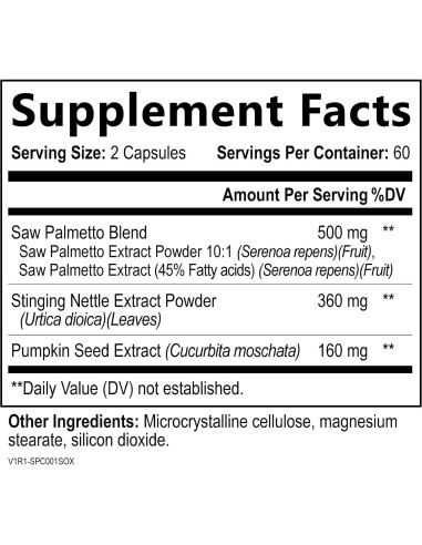 Suplemento Prostático Built By Nature 120 Cápsulas - Salud Urinaria