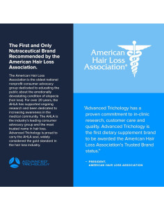 Suplemento bloqueador de DHT Advanced Trichology 120 cápsulas 2