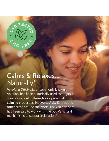 Raíz de Valeriana Futurebiotics 1200 MG 240 Cápsulas Veganas