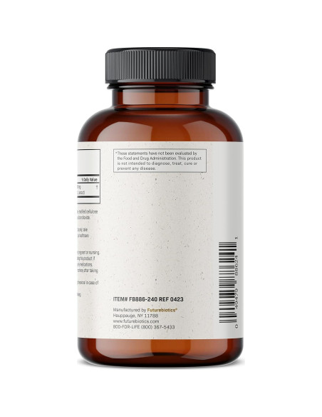 Raíz de Valeriana Futurebiotics 1200 MG 240 Cápsulas Veganas