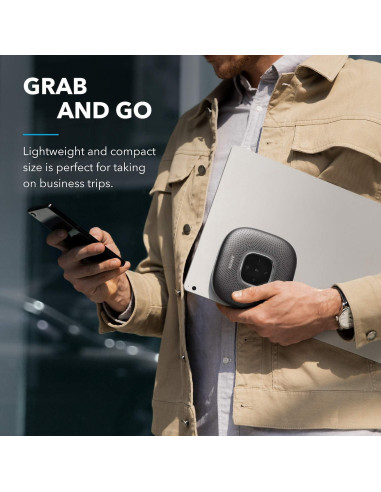 Altavoz Bluetooth Anker PowerConf 6 Micrófonos 24h Llamadas
