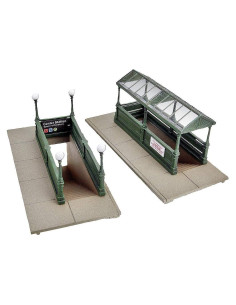 Kit de entrada de metro Walthers 2 modelos completos