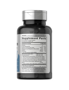 Suplemento Glucosamina Condroitina Horbaach 180 Tabletas 2