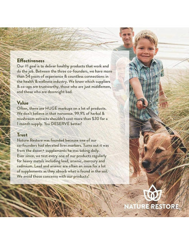 Suplemento Orgánico Baya de Acai Nature Restore 90 Cápsulas