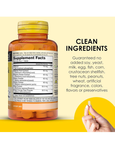 Suplemento Herbal Mason Natural Relax & Sleep 90 Tabletas