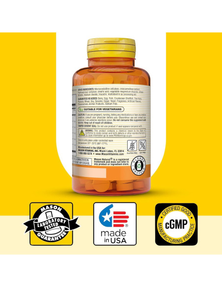 Suplemento Herbal Mason Natural Relax & Sleep 90 Tabletas Suplemento Herbal Mason Natural Relax & Sleep 90 Tabletas