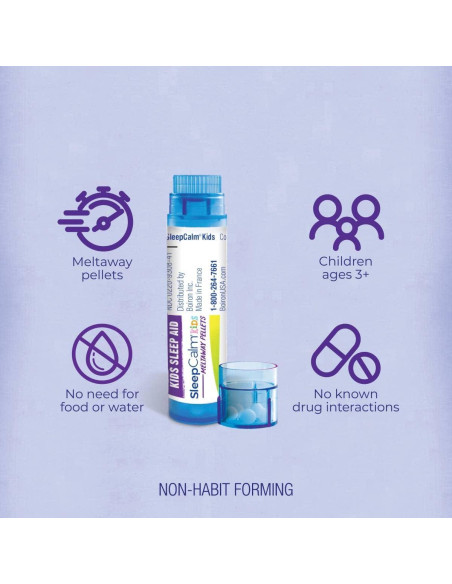 Gránulos Disolventes SleepCalm Kids Boiron - 160 Gránulos