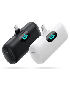 Cargador Portátil 5000mAh Swyop USB C con Pantalla LCD