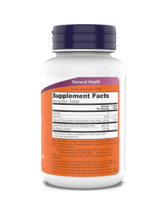 Suplemento CoQ10 400 mg NOW Foods - Grado Farmacéutico, 90 Gelatinas 2