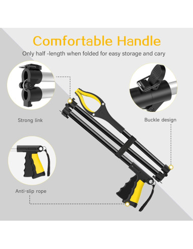 Agarrador Plegable Ronivante 121,9 cm Magnético Antideslizante