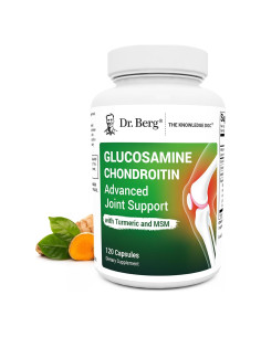 Suplemento Articulaciones Dr. Berg 1500 mg Glucosamina 120 Cápsulas