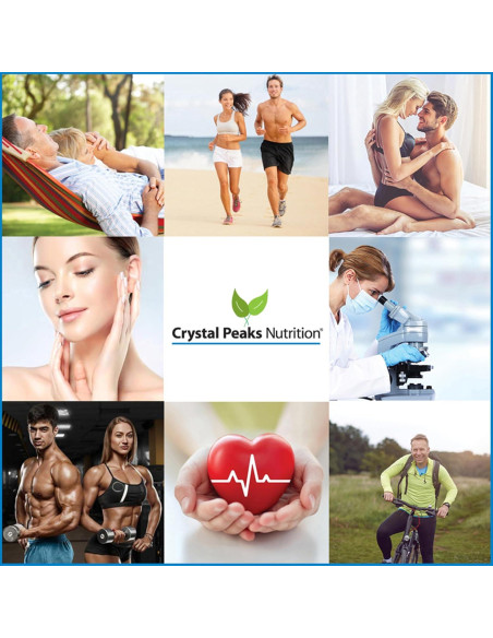 Suplemento Natural de Colesterol CRYSTAL PEAKS 60 Cápsulas Suplemento Natural de Colesterol CRYSTAL PEAKS 60 Cápsulas