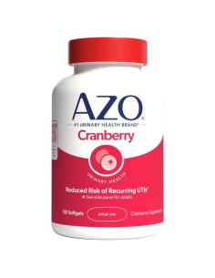 Suplemento de Arándano AZO 100 Gelatinas Blandas Sin Azúcar