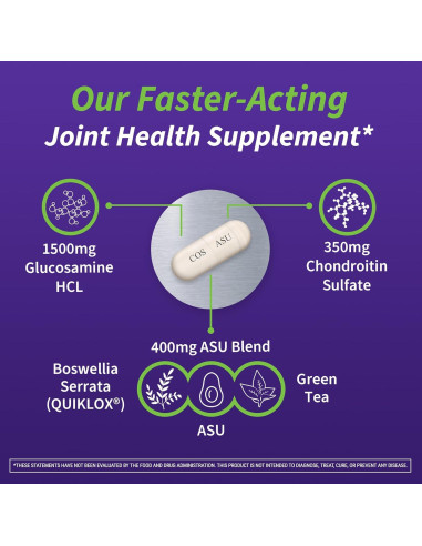 Nutramax Cosamin ASU Suplemento Articular 150 Cápsulas