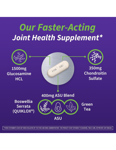 Nutramax Cosamin ASU Suplemento Articular 150 Cápsulas