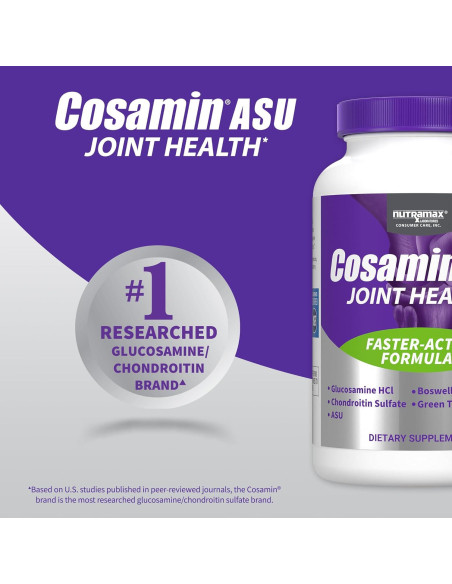 Nutramax Cosamin ASU Suplemento Articular 150 Cápsulas