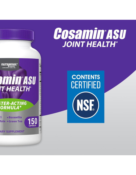Nutramax Cosamin ASU Suplemento Articular 150 Cápsulas