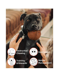 Pelota Giggle Mewlmart para Perros Masticadores 8,79 cm 2