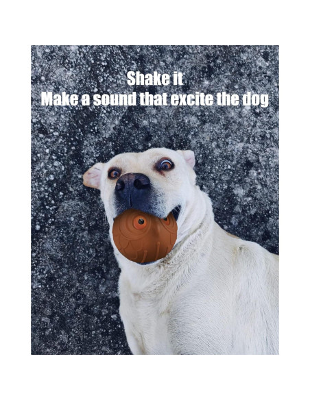 Pelota Giggle Mewlmart para Perros Masticadores 8,79 cm