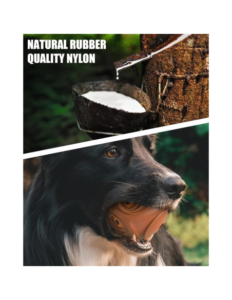 Pelota Giggle Mewlmart para Perros Masticadores 8,79 cm