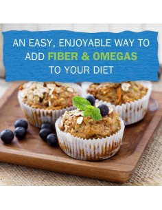 Harina de Linaza y Semillas de Chía Orgánicas 340g Jardín de Vida 2