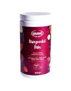 Mezcla de Frutas Liofilizadas Ersag 600g - Higo, Albaricoque, Manzana, Arándano, Remolacha y Semilla de Lino