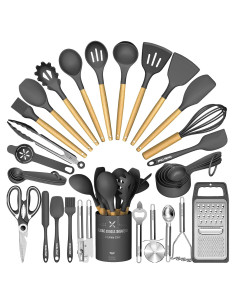 Juego de Utensilios de Cocina Umite Chef 34PCS Silicona