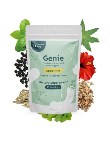 Té Adaptogénico 1Balance Living con Ashwagandha y Menta - 30 Bolsitas