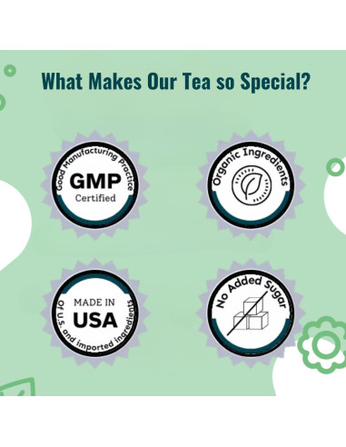 Té Adaptogénico 1Balance Living con Ashwagandha y Menta - 30 Bolsitas