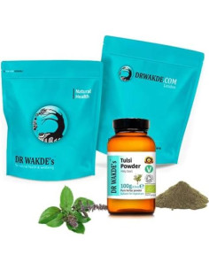 Polvo de Tulsi DR WAKDE'S 500g - Albahaca Sagrada Pura 2