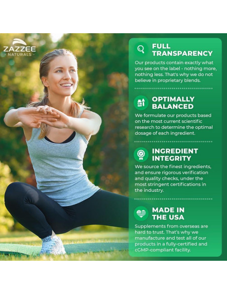 Extracto de Moringa Orgánica Zazzee 20:1, 20,000 mg, 180 Cápsulas