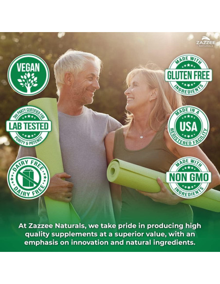 Extracto de Moringa Orgánica Zazzee 20:1, 20,000 mg, 180 Cápsulas