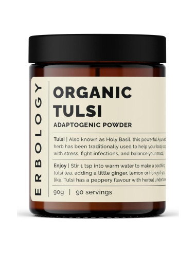 Polvo de Tulsi Orgánico Erbology 181 g - Albahaca Sagrada