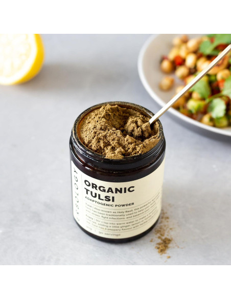 Polvo de Tulsi Orgánico Erbology 181 g - Albahaca Sagrada