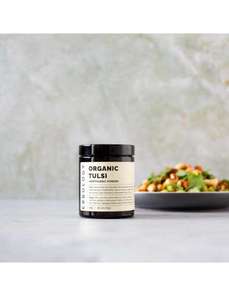 Polvo de Tulsi Orgánico Erbology 181 g - Albahaca Sagrada