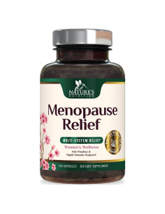 Suplemento Menopausia Nature's Nutrition 120 Cápsulas Alivio Sofocos