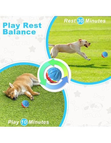 Bola Interactiva para Perros Bolpetizo 8.18cm Control Remoto