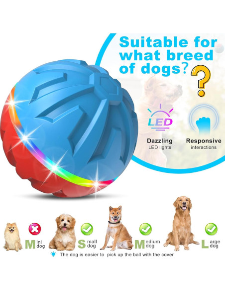 Bola Interactiva para Perros Bolpetizo 8.18cm Control Remoto