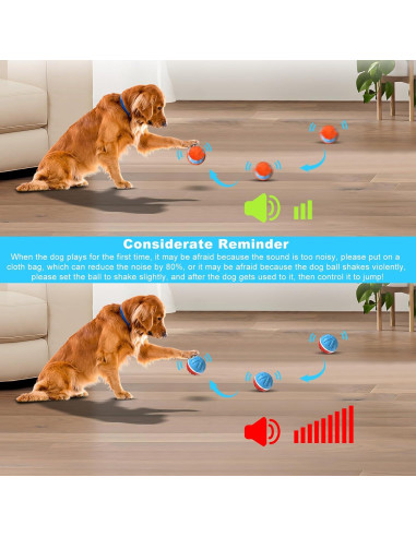Bola Interactiva para Perros Bolpetizo 8.18cm Control Remoto