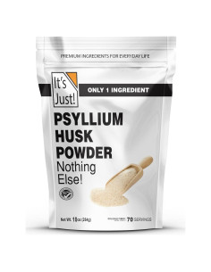 Polvo de Cáscara de Psyllium 283.5g 138 Foods - Fibra Dietética