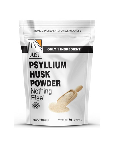 Polvo de Cáscara de Psyllium 283.5g 138 Foods - Fibra Dietética