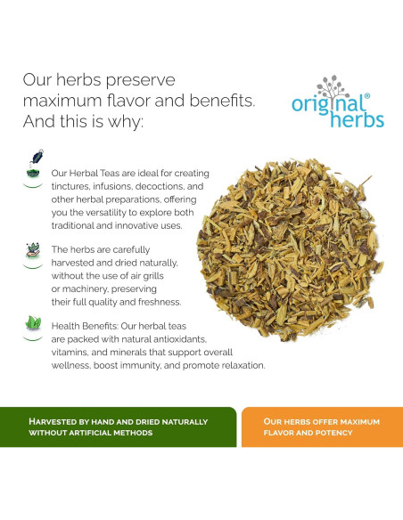 Té de raíz de regaliz 50g - Hierbas originales, puro y natural