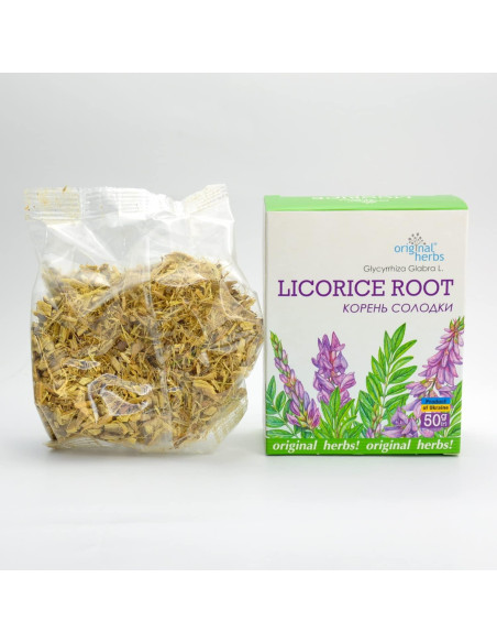 Té de raíz de regaliz 50g - Hierbas originales, puro y natural